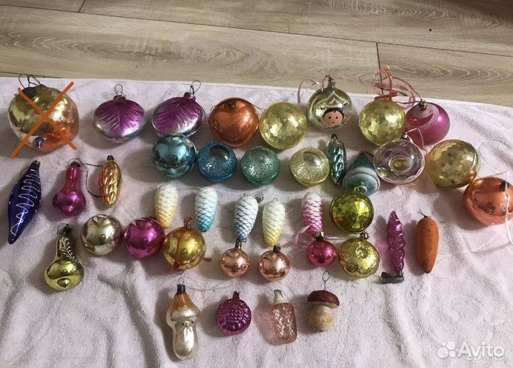 Елочные игрушки СССР