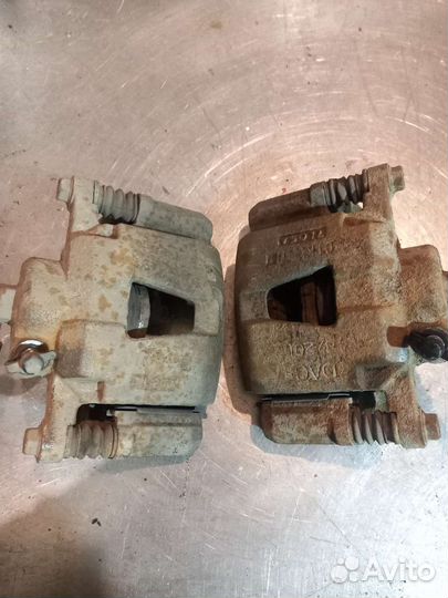 Передние суппорты Chevrolet Lanos