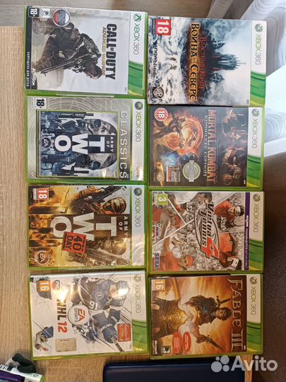Набор игр на Xbox 360