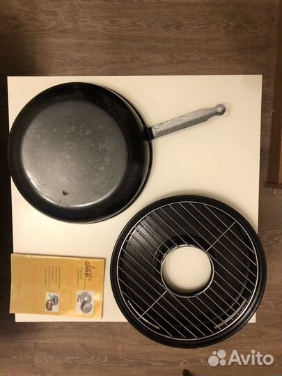 Сковорода гриль-газ