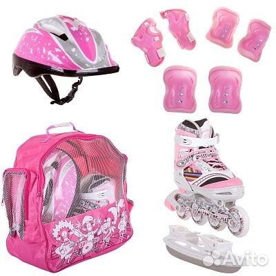 Комплект коньки-ролики
