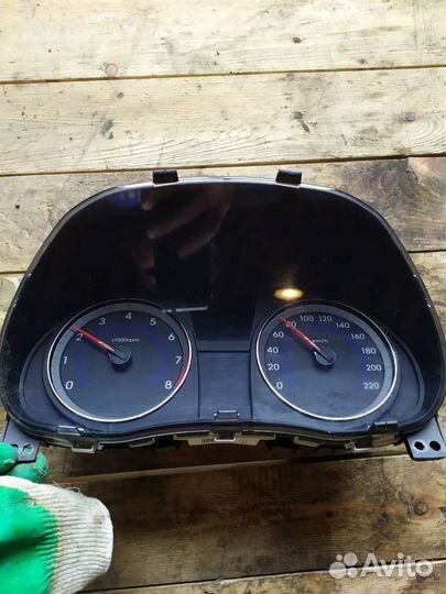 Панель приборов Hyundai Solaris МКПП