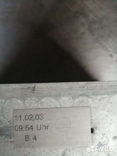 Интеркулер мерседес бенц 1840 актрос