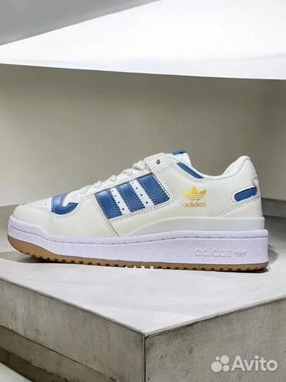 Adidas Forum Low White-Blue (38р)