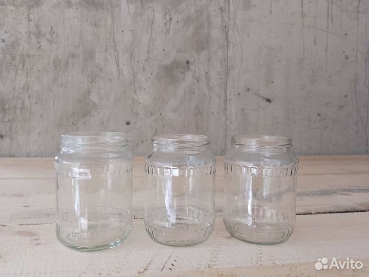 Банки стеклянные с резьбо; 3лит; 1,8; 0,9;0,7;0,5