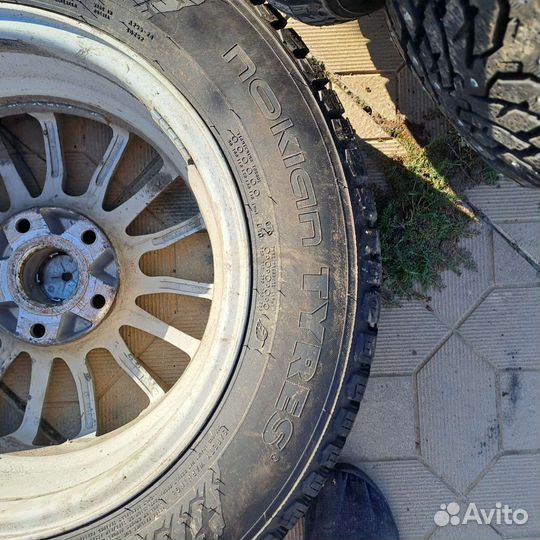 Колеса r 15 зимние шипы на volkswagen golf plus