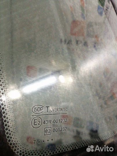 Форточка в крыло левая LADA Kalina седан