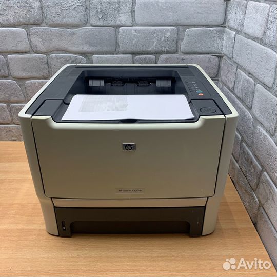 Лазерный принтер HP LaserJet P2015DN. Гарантия