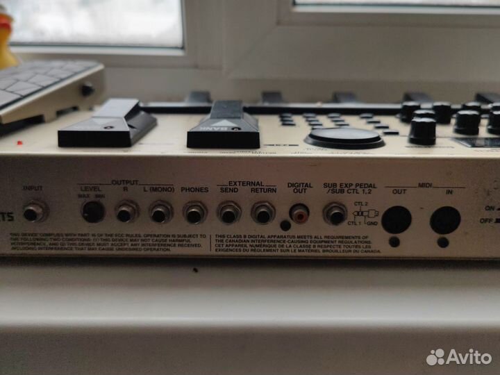 Гитарный процессор boss gt 6