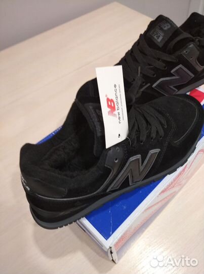 Кроссовки зимние new balance 574