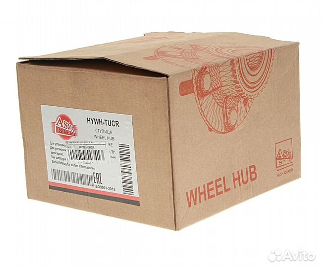 Ступица hyundai ix35 (10) колеса заднего asva