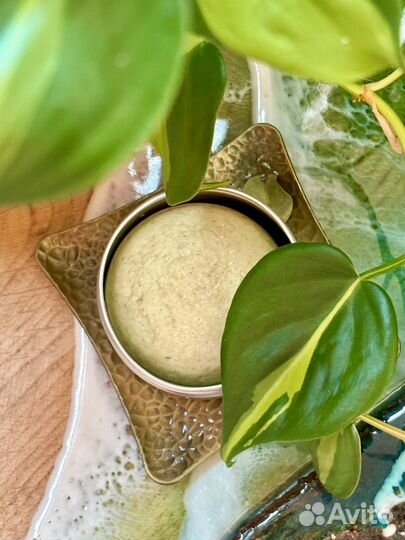 Натуральный твердый шампунь(все типы волос)