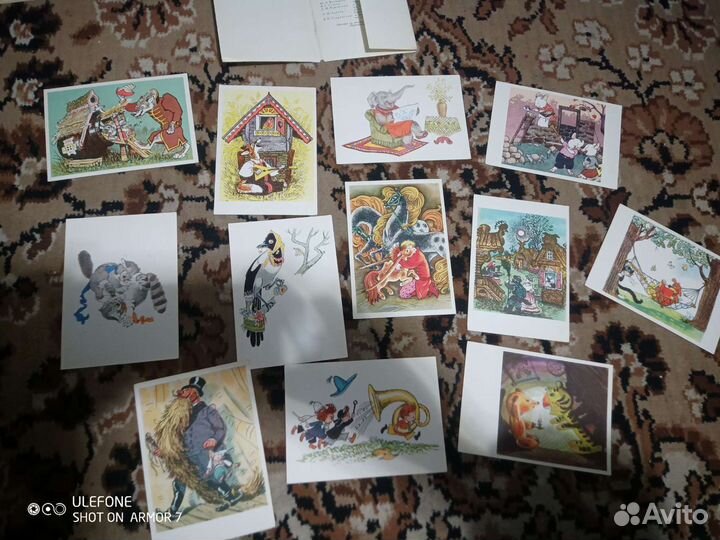 Набор открыток СССР