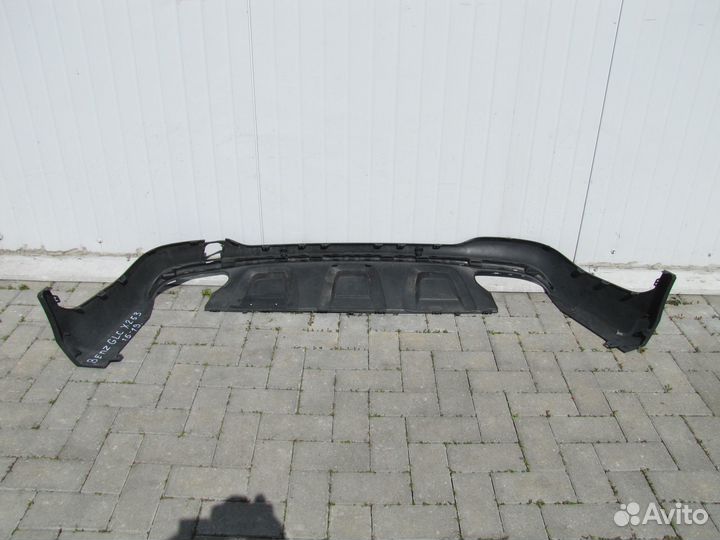 Mercedes Benz GLC X253 бампер задний юбка 2015+