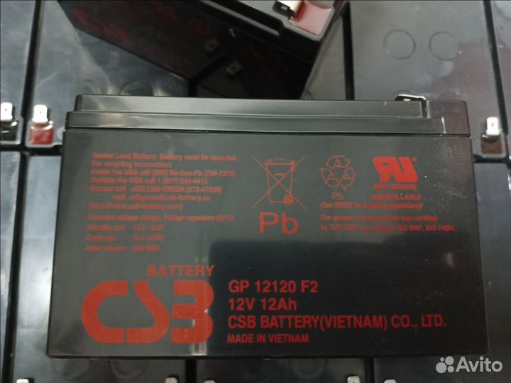 Аккумуляторы (батарея) для ибп 12v 12Ah