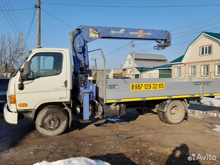 Услуги манипулятора грузоперевозки