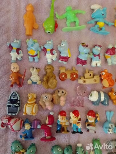 Игрушки из киндера 90х
