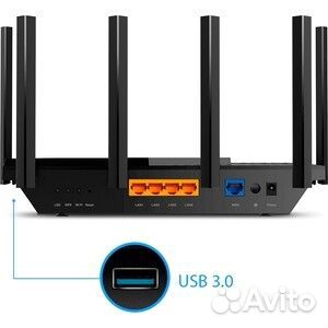 Wi-Fi роутер TP-Link Archer AX73 AX5400