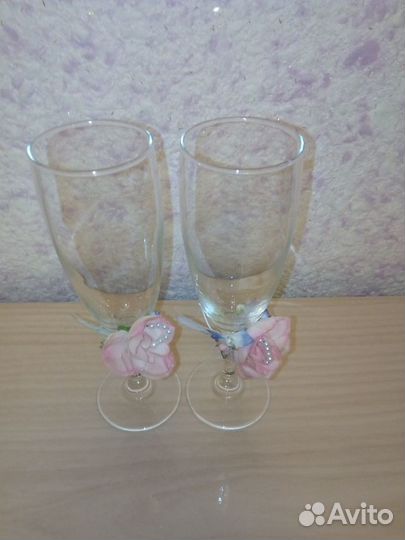 Свадебные бокалы