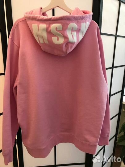 Оверсайз-худи (Pull over hoody) msgm оригинал