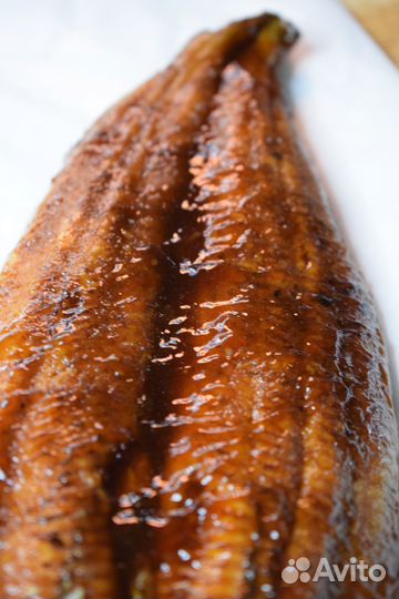 Угорь жареный в соусе (не более 5%)