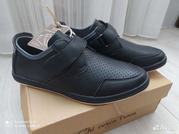 Полуботинки школьные