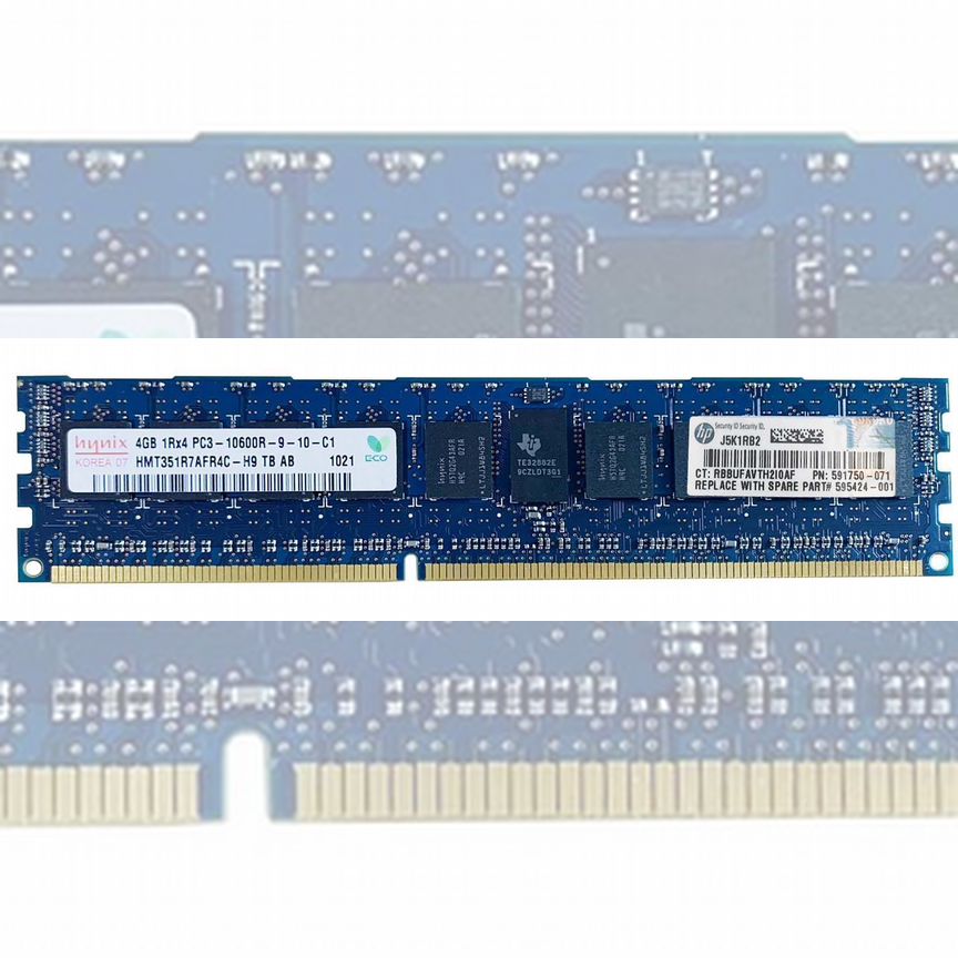 [595424-001] Оперативная Память Hp Ddr3 4gb 595424-001