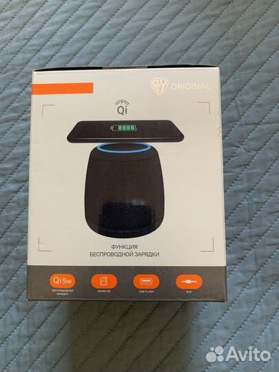 Bluetooth колонка, с функцией беспроводной зарядки