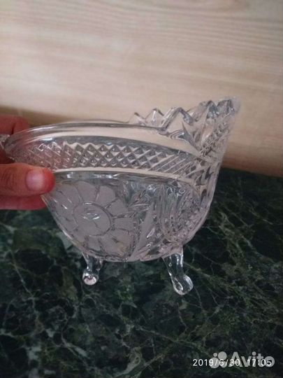 Ваза хрустальная СССР