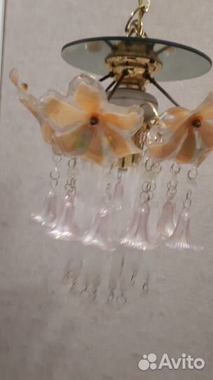 Светильник люстра для одной лампочки