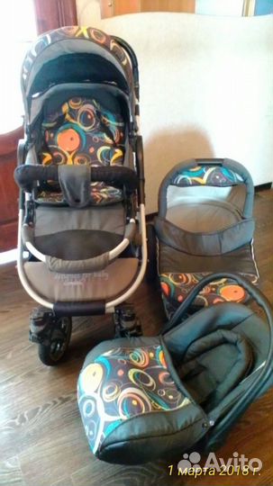 Коляска Camarelo Q12 (3 в 1)