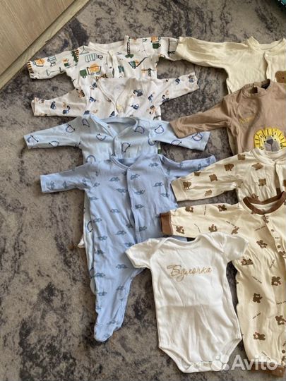 Вещи пакетом на мальчика 68/74