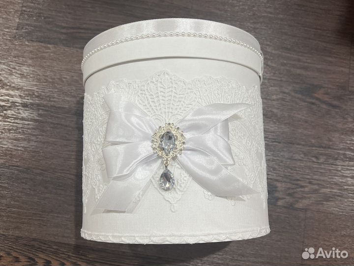 Свадебная коробка для денег