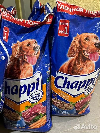Сухой корм чаппи 15 кг