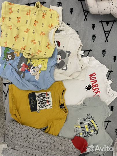 Вещи пижамы на мальчика 80-86