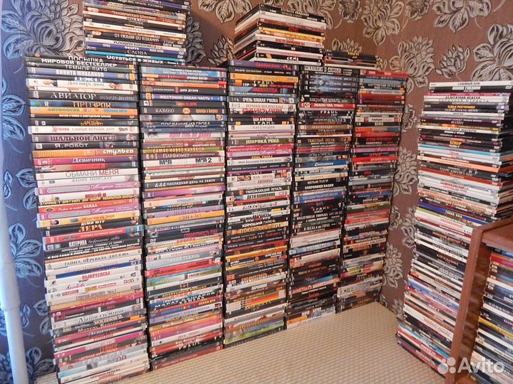 500 дисков dvd фильмы и сериалы