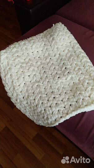 Плед детский вязаный ручная работа