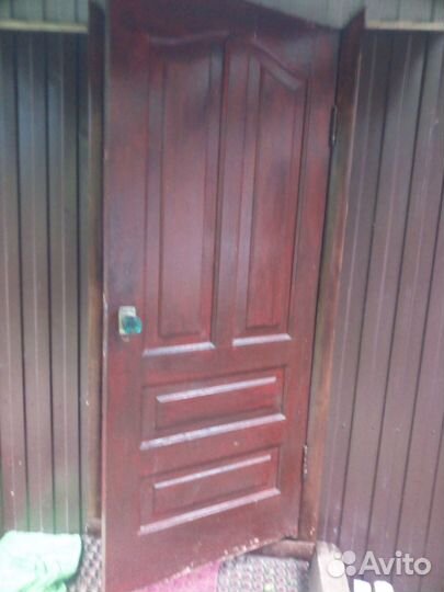 Двери входные - железная и деревянные