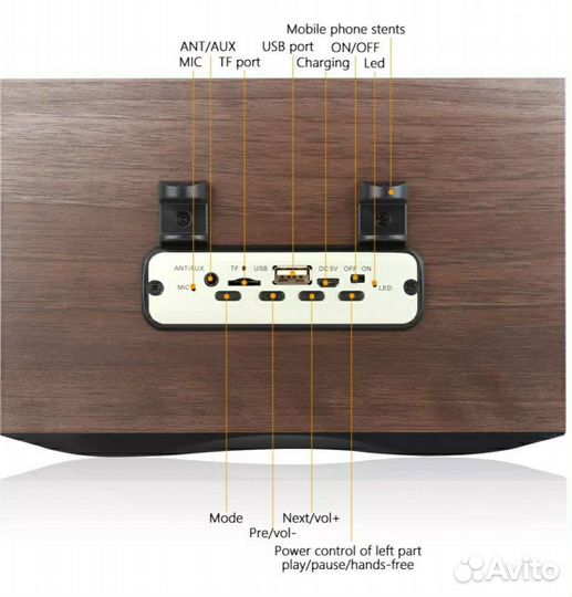 Блютуз колонка Toproad