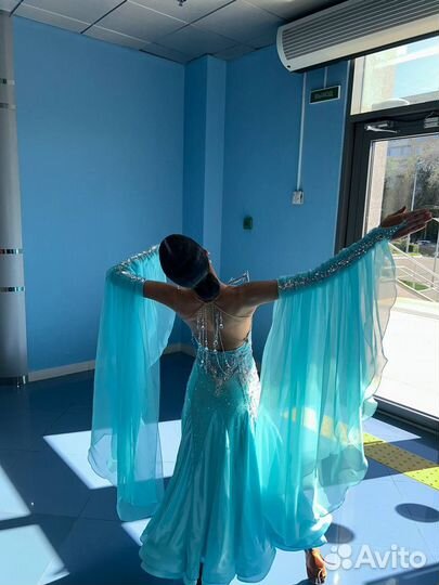 Платье для бальных танцев стандарт ю2