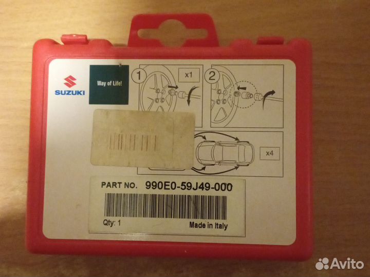 Гайки секретки на колеса