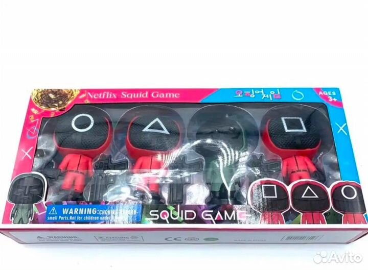 Фигурки игра в кальмара