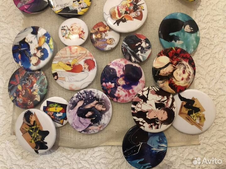 Аниме значки