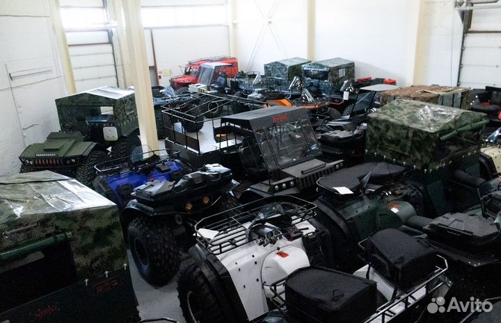 Квадроцикл переломка Ермак (Снегоболотоход)