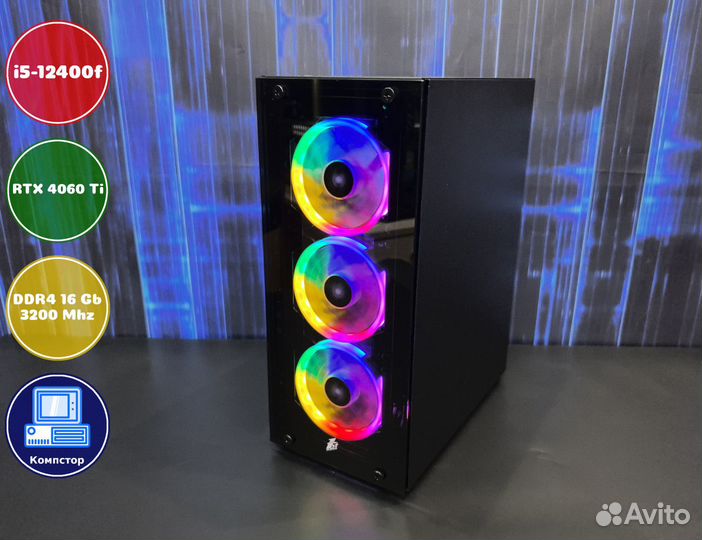 Сборки пк i5-RTX4060Ti-16DDR4-ONJ4765382109-H610