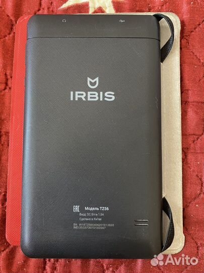 Планшет irbis tz56