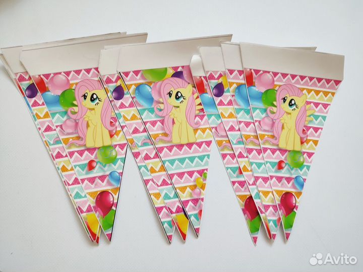 Флажки my little pony Литл пони