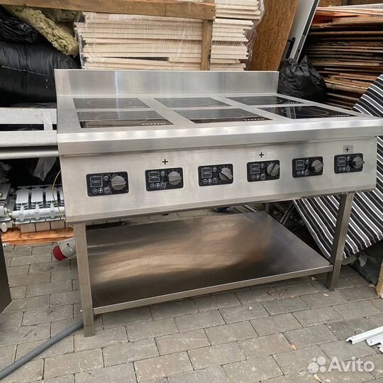 Индукционная плита 6 комфорок