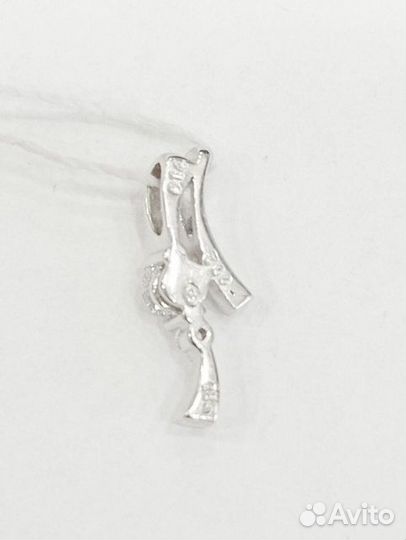 Подвеска с природным камнем Золото