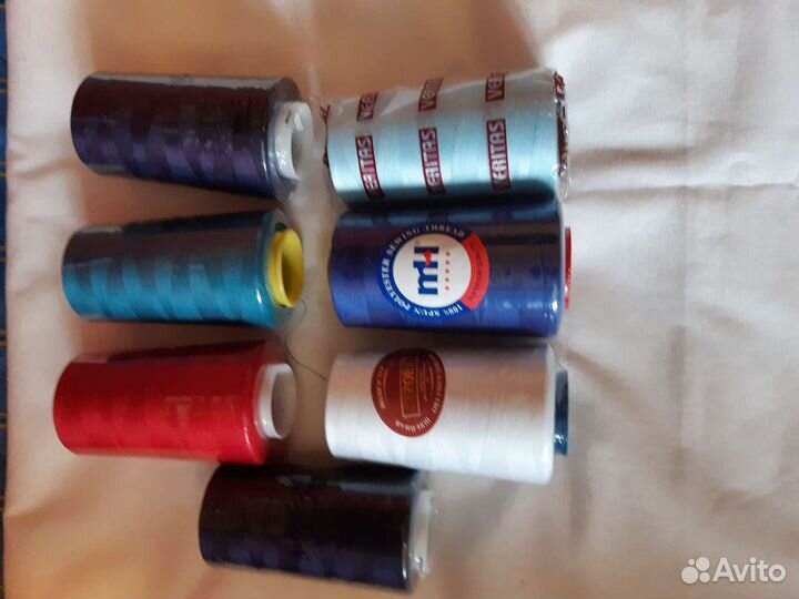 Нитки швейные бабины